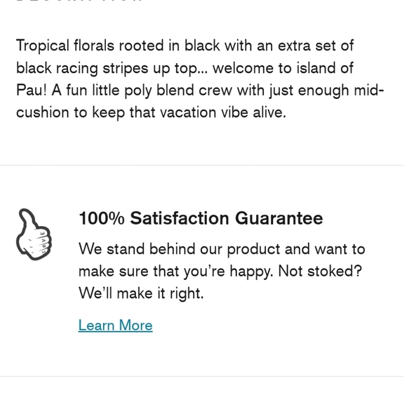 NWT Men's Pau St Stance Crew Socks - Picture 6 of 9